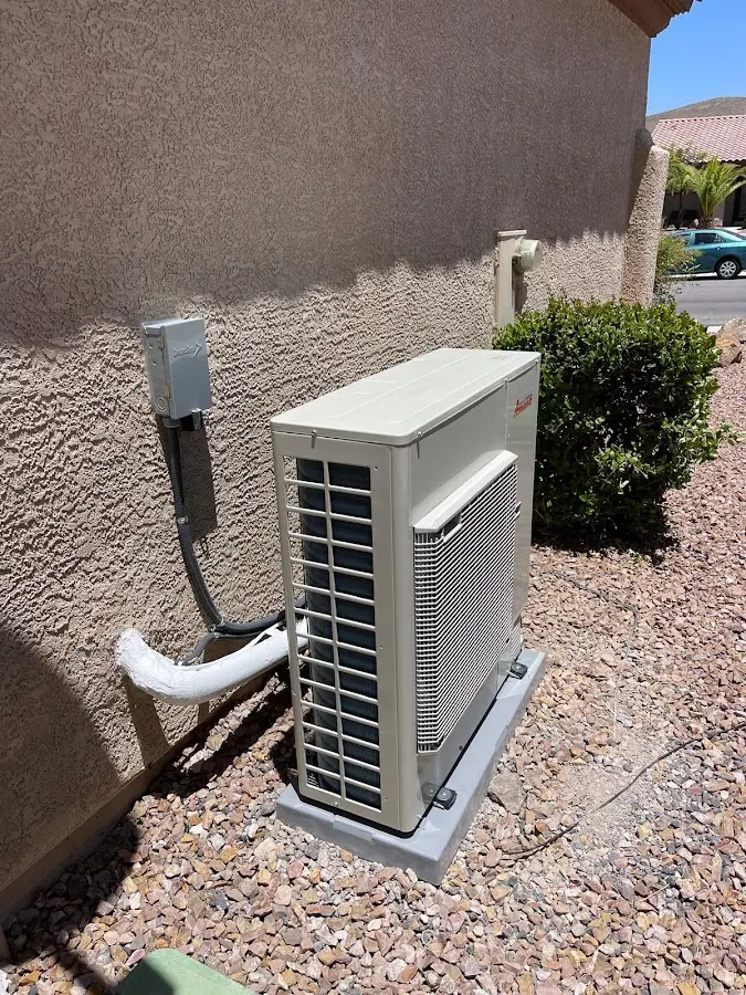 Residential air conditioning condenser unit in Federal Heights